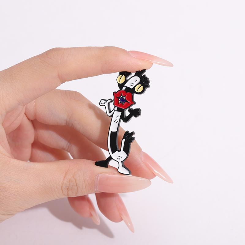 Cartoon Anime Characters Enamel Pins Custom Brooches Lapel Badges Animal Jewelry Gift for Kids Friends