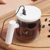 Electric Glass Coffee Mug Auto Stirring Portable USB Rechargeable Quiet Motor Beverage Mixer For Office Travel