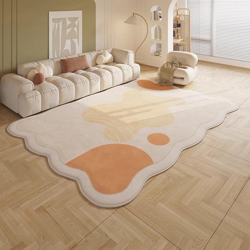 

VIKAMA Summer Living Room Carpet Bedroom Carpet Sofa Carpet Office Carpet Imitation Cashmere Comfortable And Soft 80X120CM(2.6X3.9FT