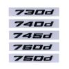 3D ABS Buchstaben Kofferraumemblem 630d 640d 645d 650d 730d 740d 745d 750d 760d Logo für BMW GT G32 F01 F12 G70 Zubehör