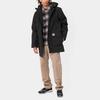 Carhartt WIP Solid Color Cotton Zip Hooded Parka Men outerwear Black I029455-26-XX