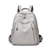 Schoolbag Vintage Premium Sense PU Women's Bag 1011 Spring New Fashion Backpack Women's Simple Travel Commuter