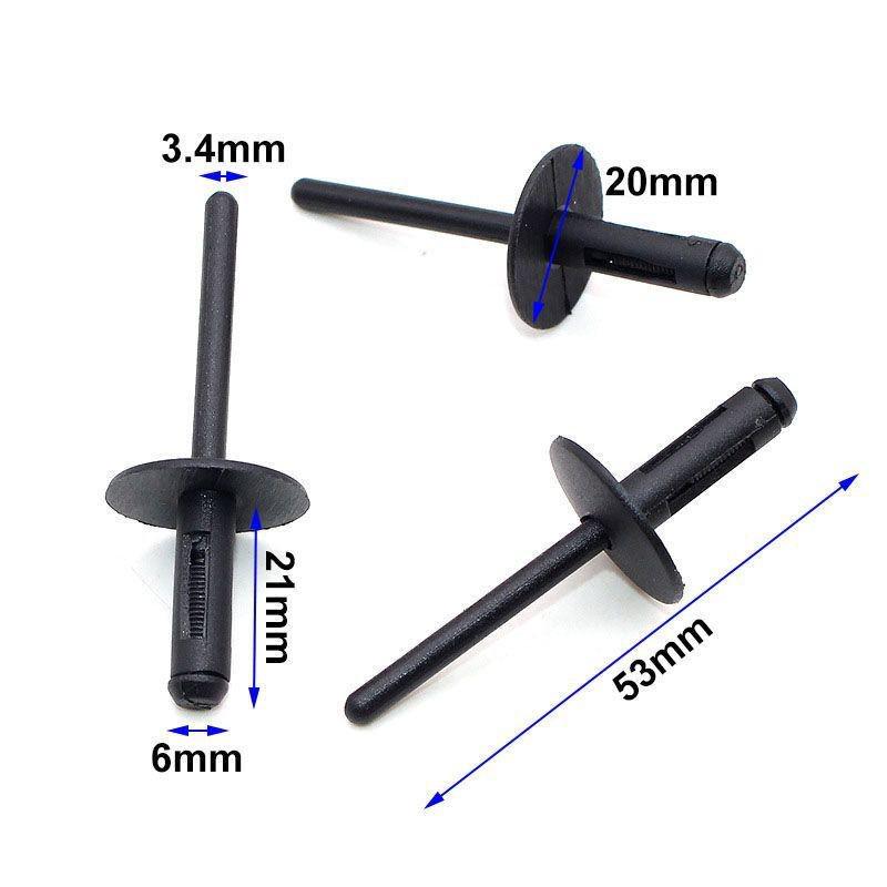 BMW X Series Wheel Arch Fender & Liner Rivet Clips