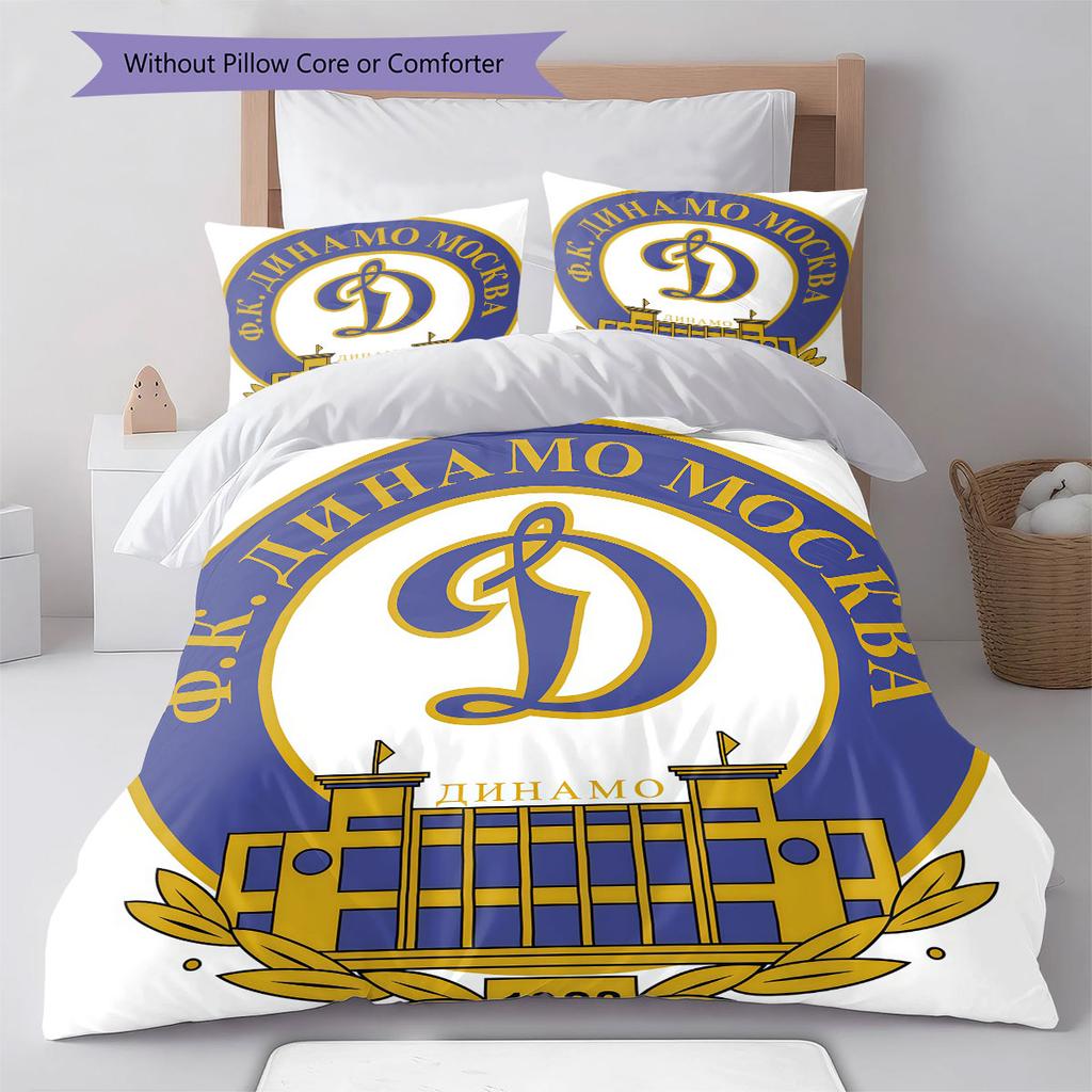 Dynamo Moscow Valor Bedding Quilt Set Quilt Cover Pillowcase Home Decoration Birthday Gift (1 * duvet cover + 2 * pillowcase, without core)