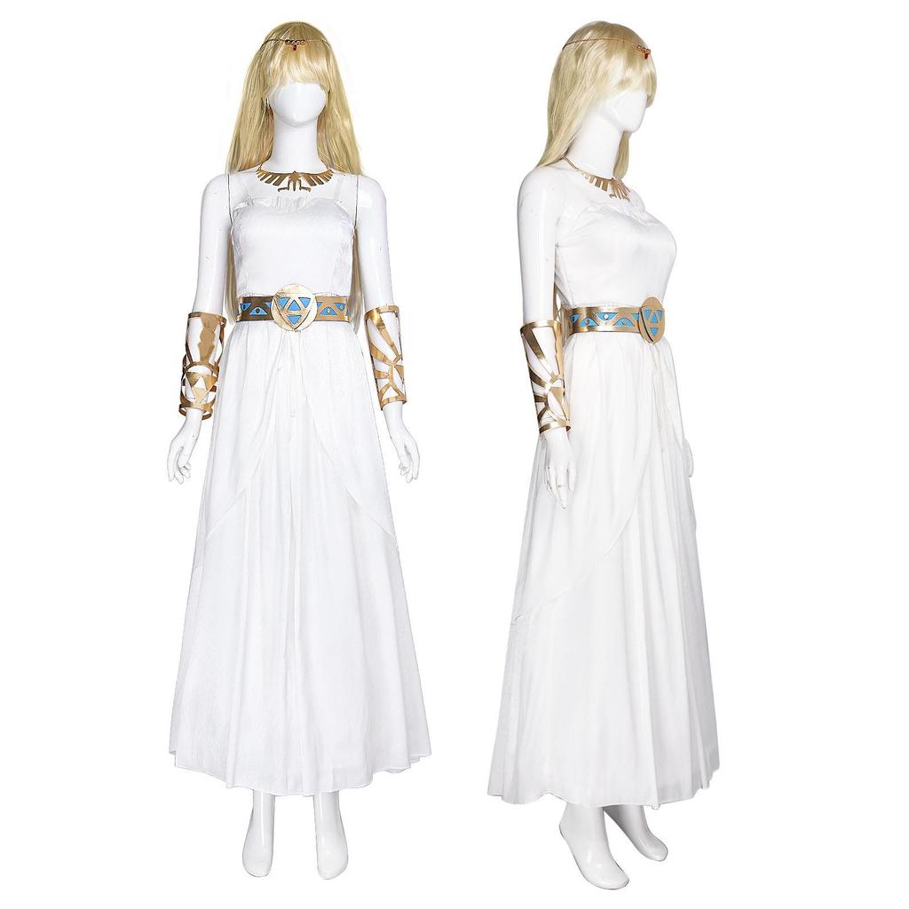 Tears of the Kingdom: Link & Zelda Cosplay Outfit - Perfect for Halloween & Performances