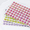 Dongzhou Crystals Rivoli Shaped Flatback Sew On Rhinestones Non Hotfix Crystal Beads Garment Shoes Sewing Accessories