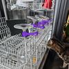 Anti-Slip Wine Glass Holder for Dishwasher, Space Saving Dishwasher Rack for Party Cleanup, Daily Wash Saver for Home Housewife