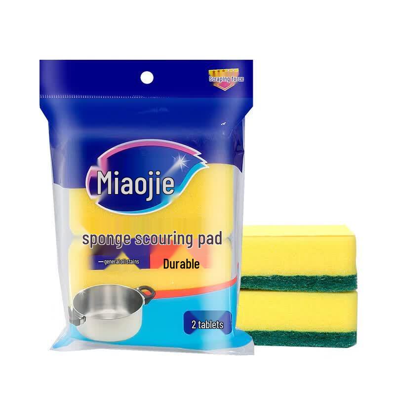 Miaojie Sponge Scouring Pads (10-Pack)