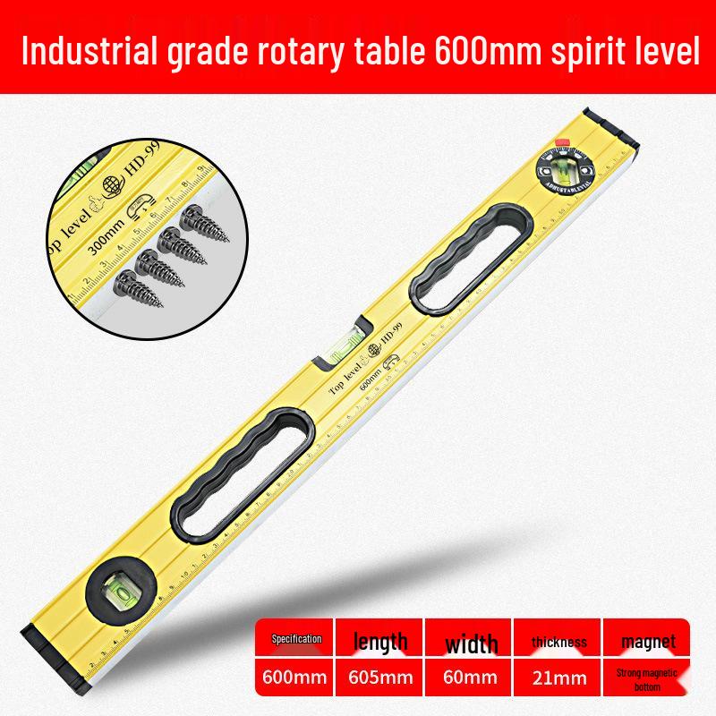 High Precision Magnetic Aluminum Bubble Level Tool