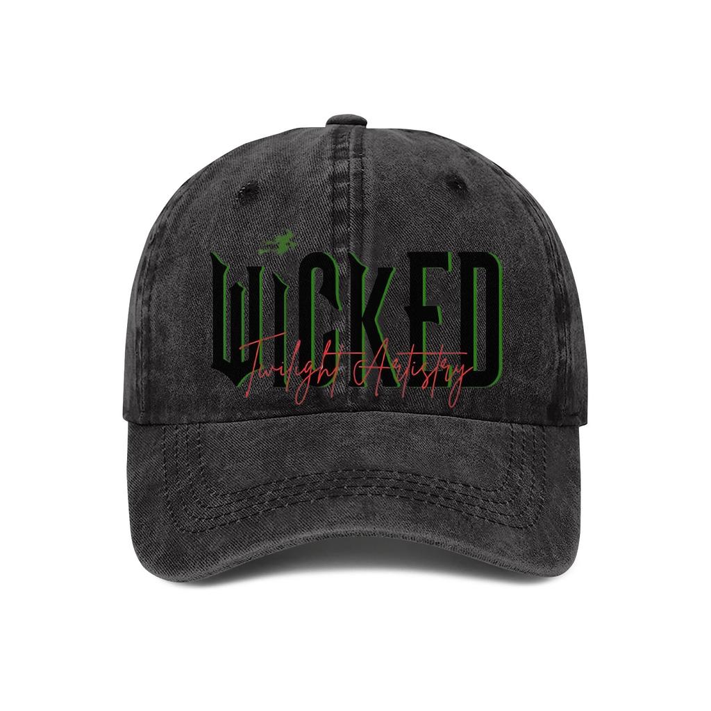 Fashion Men And Women With The Same Bad Witch Adjustable Baseball Cap