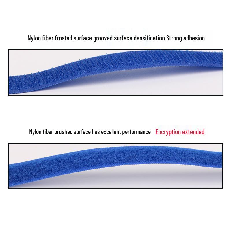 Colorful Self-Adhesive Velcro Cuffs: 2cm Hook & Loop Fastener for Clothes and Shoes