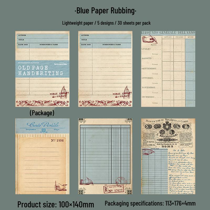 Retro Planner: Beautiful Day Collection – Vintage Pages Collage Series