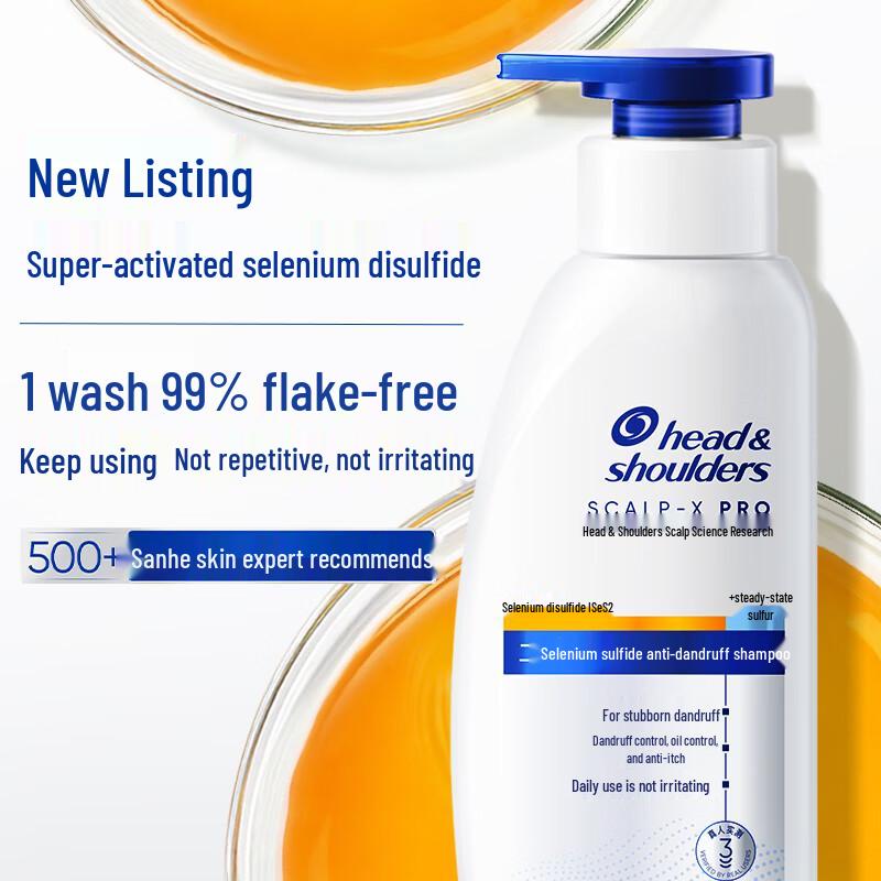 Head & Shoulders Scalp Science Selenium Disulfide Anti-Dandruff Shampoo