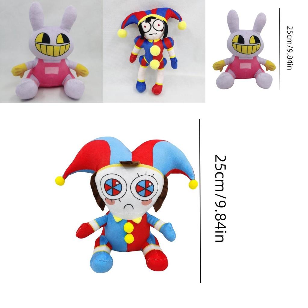 The Amazing Digital Circus Plush Toy Unique And Adorable Clown Design 25cm Height