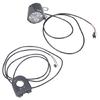 Front LED Light with Horn for E-Bike Electric Bicycle,Shockproof and Waterproof