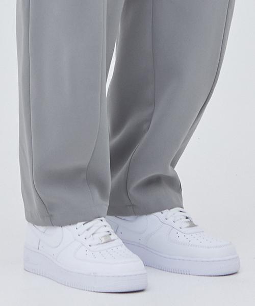 SEVENSELAH Hubis Semi-Curved Slacks Blue Gray