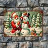Vintage Iron Signs  Merry Christmas Tree Poster  Metal Plaque Bakery Candy Shop Home Wall Decor