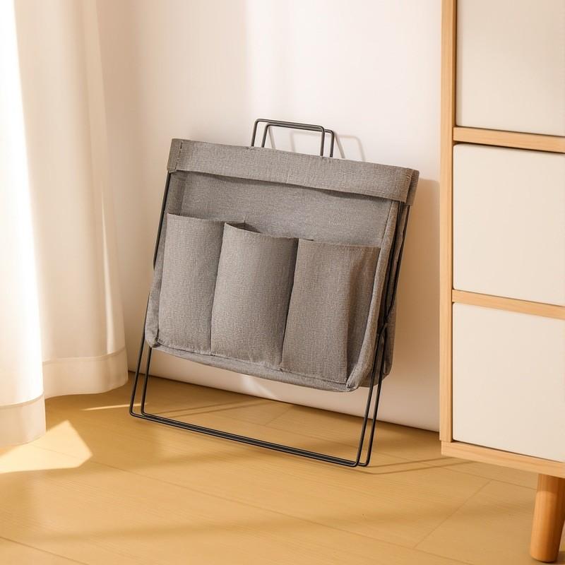 Modern Minimalist Storage Basket With Cotton Linen Material For Home Office Organizing And Toy Storage