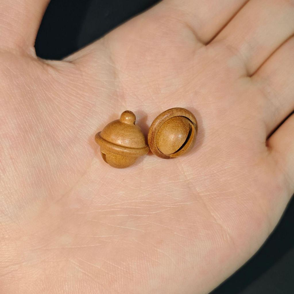 Handmade Peach Wood Beads for DIY Jewelry: Bracelets, Pendants, Phone Chains, Bag Charms, and Buddhist Accessories
