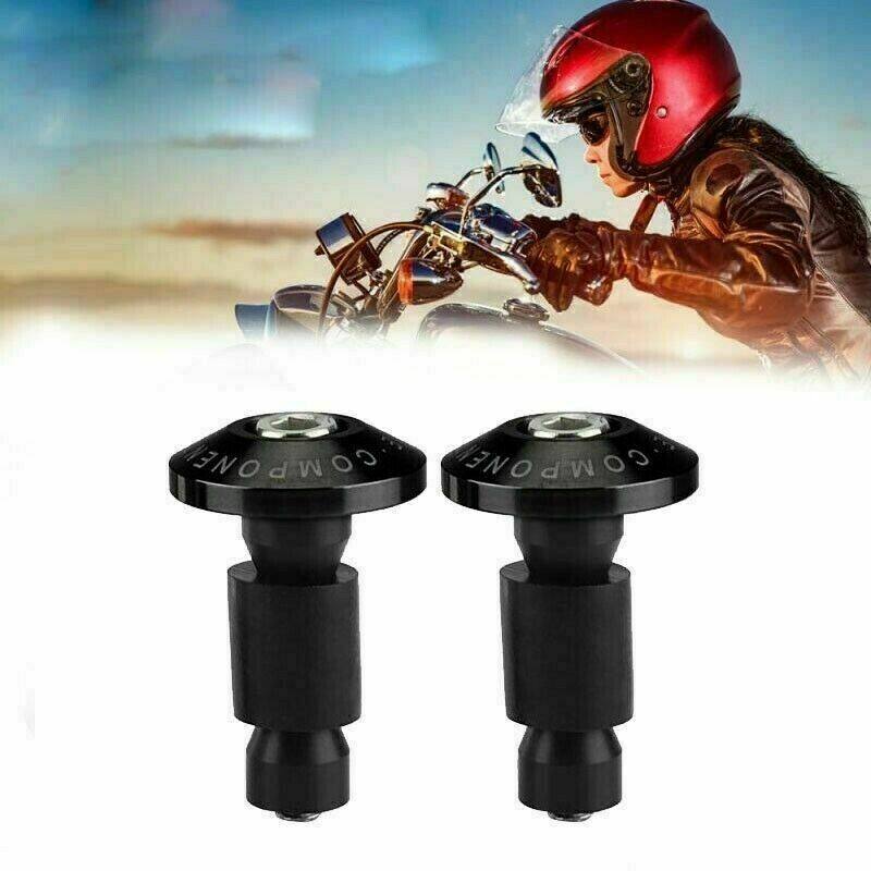 2 PCS Motorcycle Handle Bar End Weight Handlebar Grips Cap Universal Motorcycle Modification
