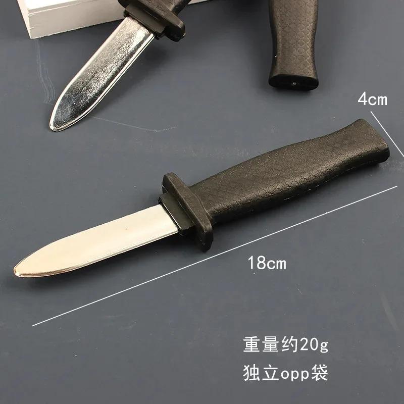 Prank Infällbar Kniv Leksak Rolig Practical Joke Magisk Trick För Barn Vuxna Halloweenfest Rekvisita Gåva För USA Europa Korea