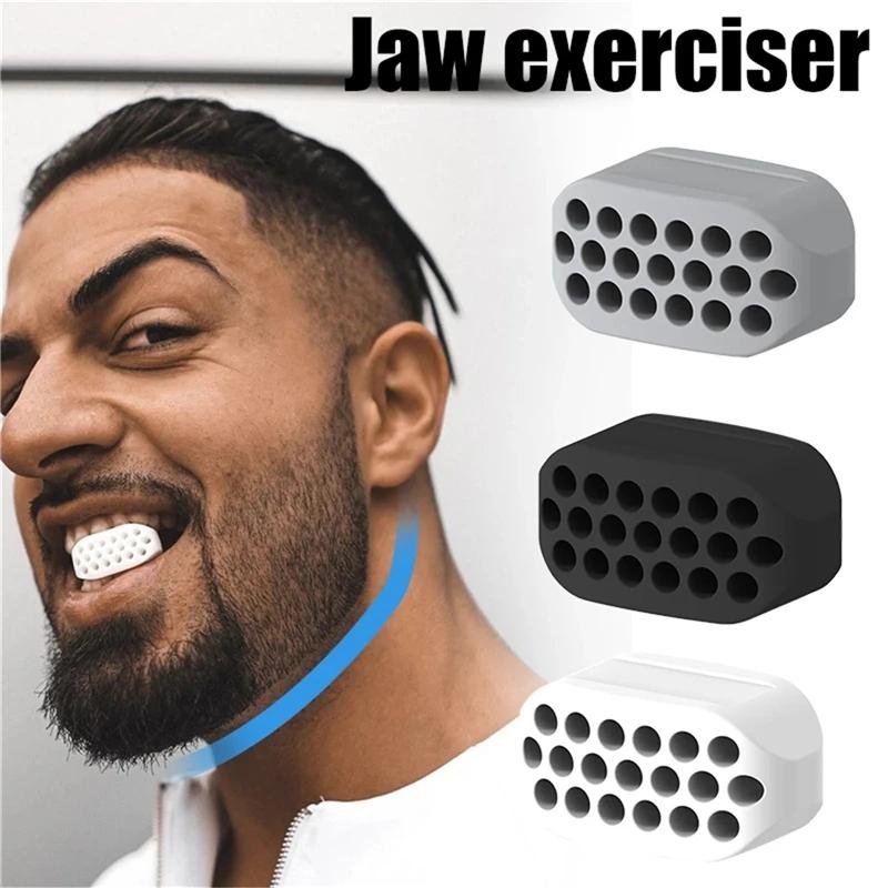 M One Jawline Exerciser – Allenatore Mascella 3 Livelli (18-27 Kg) – 6 Compresse In Silicone Per Mascella Definita