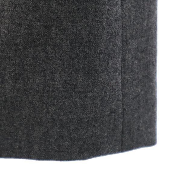 BETTINA SCHOENBACH 100% wool Chester coat 34 gray HUMBURG Women Used