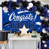 Class of 2025 Graduation Balloon Graduation Backdrop Dark Blue Balloon Garland Graduation Party Supplies Graduation Season Decor
