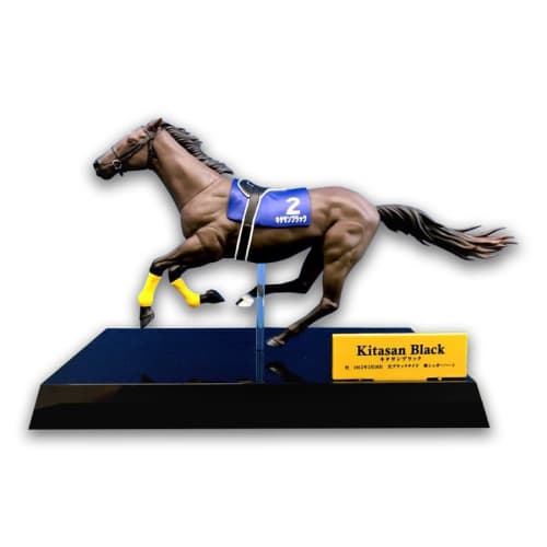 

Thoroughbred Collection Real Figure Kitasan Black, 1 Type, Approx. 12 x 22 x 4 cm, Official Merchandise