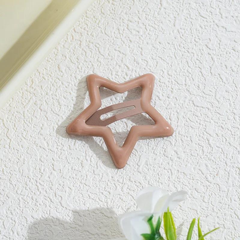 10 buc/set Agrafă de păr stea colorată drăguță pentru fete copii agrafe de păr adorabile pentru decorarea părului accesorii de păr pentru copii