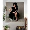 Amy WWinehouse Music Singer Movie Tapestry Art Printing Japanese Wall Tapestry Anime Wall Hanging Home Decor