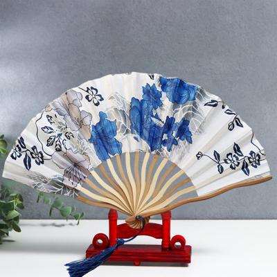 Skládací ventilátor Fabulous Pohodlná rukojeť Skládací Dekorativní vějíř Svatební dekorace Dekor ventilátor Dekor Ventilátor Dekor oslavy