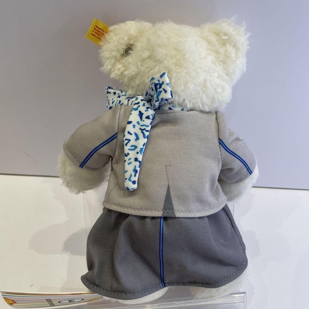 [USED] ANA Cabin Attendant Steiff Teddy Bear