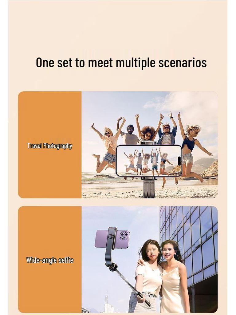Multifunctional 2025 Anti-Shake Selfie Stick & Tripod for Live Streaming