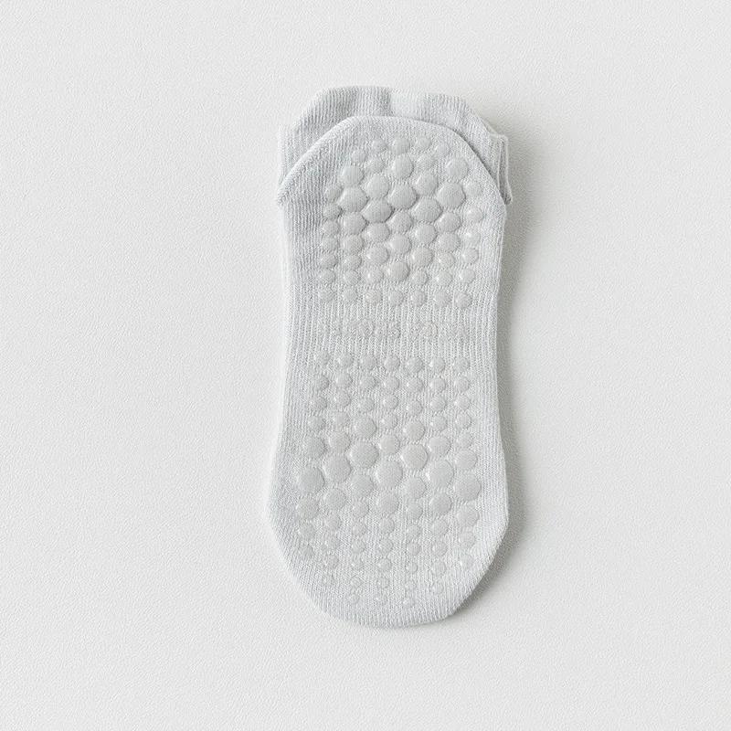 Breathable Cotton Low Cut Yoga Socks with Non-slip Design for Gym, Fitness, Dance, and Pilates In Multiple Colors