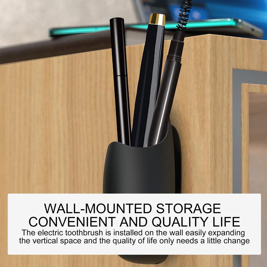Silikon Aufbewahrungsröhre Wandmontierte Aufbewahrungsröhre Elektrischer Zahnbürstenhalter Eierquirl Aufbewahrungsgestell Multifunktionale Aufbewahrungsröhre
