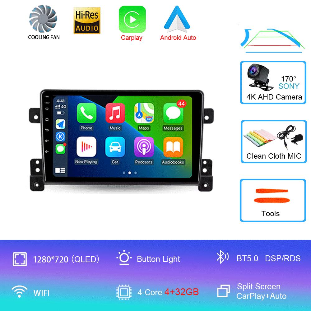 Android 14 For Suzuki Grand Vitara 3 2005 - 2015 Car Radio Multimedia Video Player Navigation Stereo GPS No 2din 2 Din Dvd