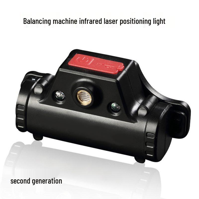 Heavy-Duty Tire Balancer with Infrared Positioning and Laser Light Model 1 темно-серого