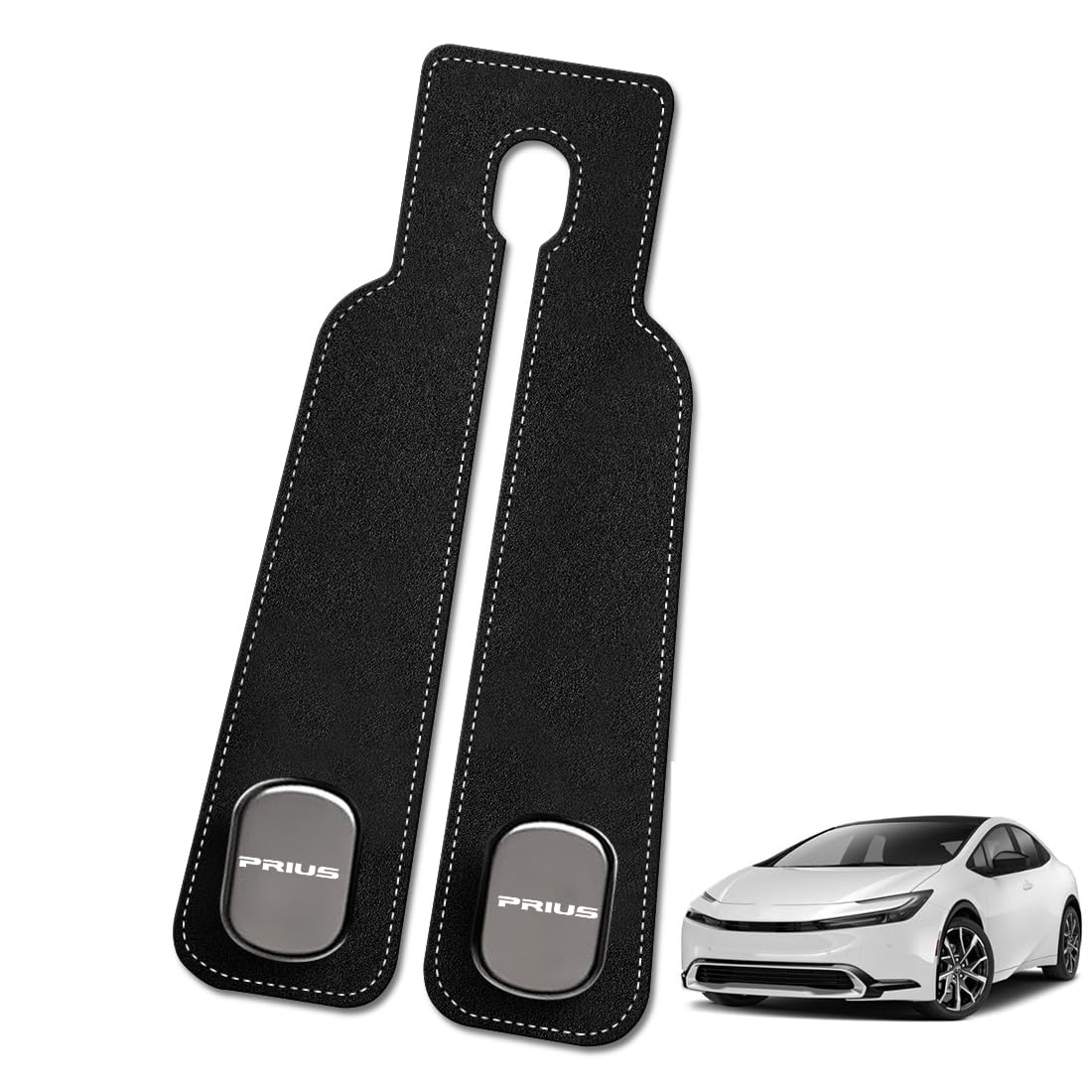

LUTU Car Seat Hooks for the New Prius 40 50 60 and Exclusive Logo Hidden Metal Double Front and Rear Interior Headrest Car Hooks (30 Series, Series, чёрный