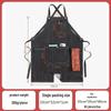 Waterproof Denim Apron: Ideal for Kitchen, Coffee Shop, BBQ, Gardening, and Barber Workwear