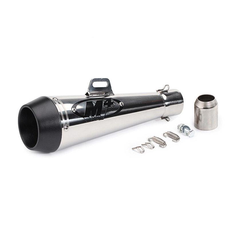 Universal M4 Motorcycle Exhaust for Kawasaki, Yamaha, and Sportbikes