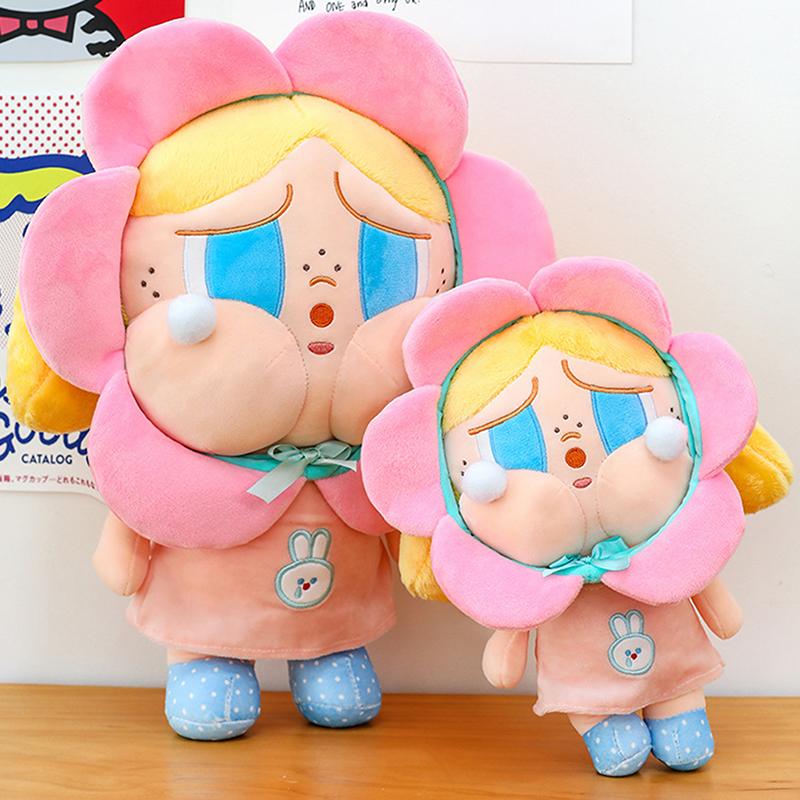 30/45Cm Jucărie de Pluș Popmart Crybaby Sad Club Kawaii Păpuși Umplute Anime Drăguț Plângăcios Desen Animat Pernă Decor Acasă Cadouri de Ziua de Naștere