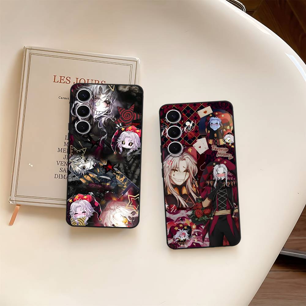 The Freak Circus Pierrot Phone Case For Samsung S 24 Fe 25 Ultra Plus 20 Lite 21 30 22 23 24 22 Ultra 5G Fundas