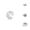 Luxurious Cold Aesthetic Geometric Ring With Adjustable Size For Modern Fashion Lovers