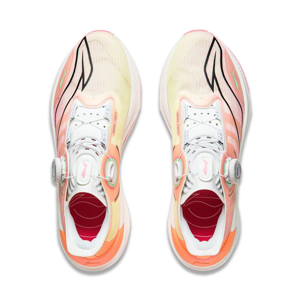 Li Ning Absolute Shadow 2.0 Dopamine Equipped With Dual Technology Unisex Running Shoes Fluorescent-Lotus-Pink ARRU001-5