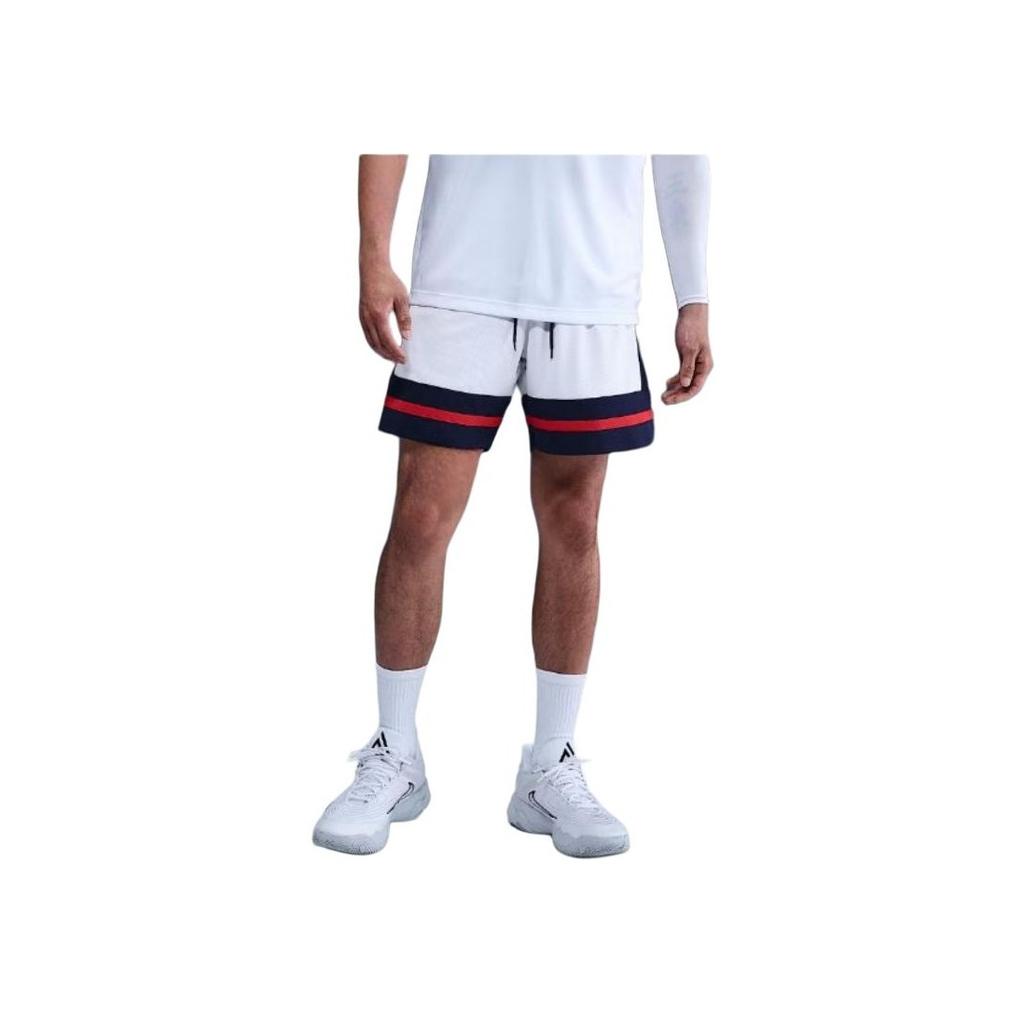 Nike Logo Striped Lace-Up Casual Shorts Men Shorts White IF1594-100