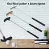 1 σετ Mini Golf Putter Club με 2 μπάλες του γκολφ TPR Grip Δεξιά Αριστερόχειρα από ανοξείδωτο ατσάλι Golf Club Παιδιά Ενήλικες Επιτραπέζιο Παιχνίδι Golf Putter Training