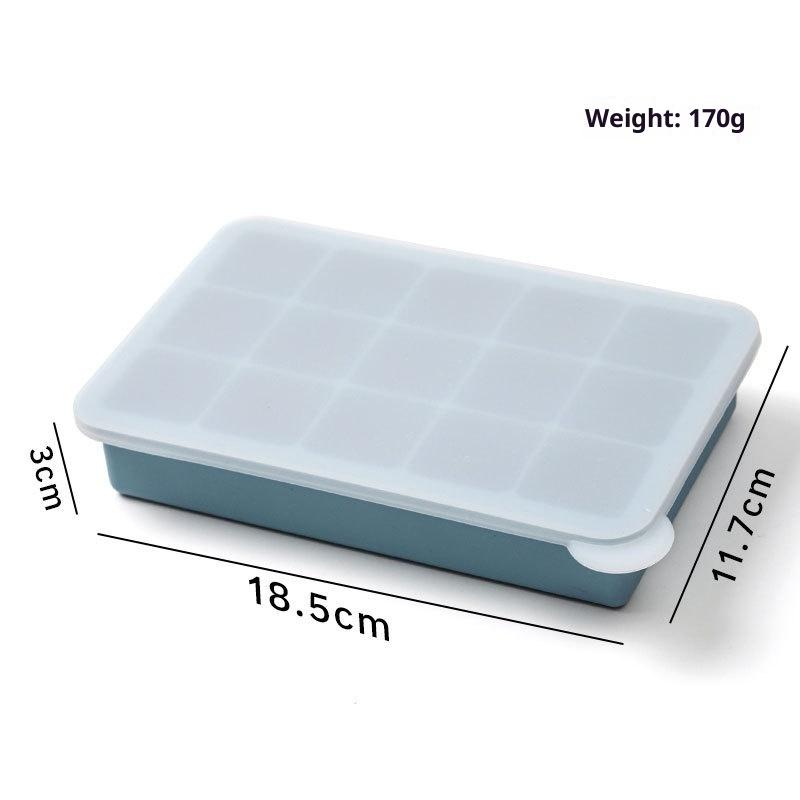 Food Grade Silicone Ice Tray 4/6 Grid Large Cubes Perfect for Summer Parties