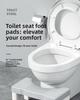 Tabouret de Pied de Toilette de Salle de Bain Épais Durable Aide à l'Accroupissement Repose-Pieds pour Adultes Enfants et Femmes Enceintes Tabouret Marche Pied de Toilette pour la Maison