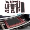 SXCY For 2025 Kicks Door Slot Mats For 2025 2026 Nissan Kicks Accessories 2025 2026 Nissan Kicks Cup Holder Erts Liner Cupholder Console Erts Liner